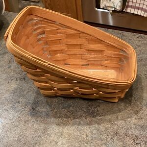 Longaberger Tan Woven Basket